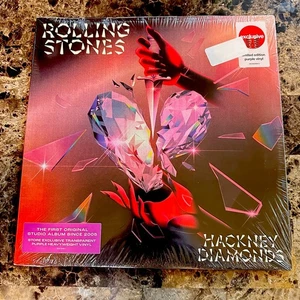 The Rolling Stones - Hackney Diamonds, 1 LP, Target Purple Vinyl, Sealed - Picture 1 of 9