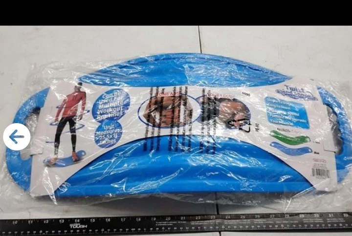 Prancha de equilíbrio fitness torção e forma exercício abdominal para academia em casa - Imagem 1 de 1