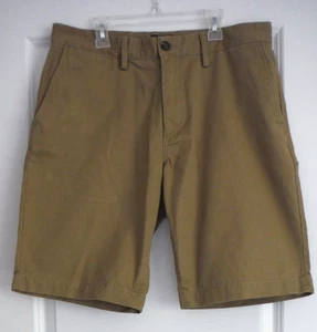 GAP Bermuda Uomo Vissuto In Cachi Marrone 100% Cotone, Uomo Taglia 32 - Nuovo senza etichette - Foto 1 di 8