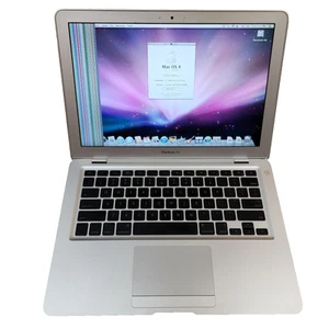 VINTAGE 2008 FIRST APPLE MACBOOK AIR 13" A1237 1,1 2GB 80GB HDD LEOPARD - Picture 1 of 10