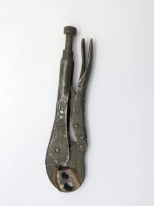 Rare Vintage Vise Grip Crimper 9/16" And 7/16" OD Petersen Dewitt USA - Picture 1 of 6
