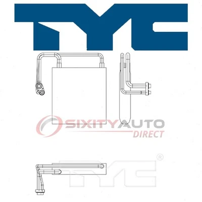 TYC Front AC Evaporator Core for 2006-2009 Ford Fusion Heating Air lc Foto 1 de 4