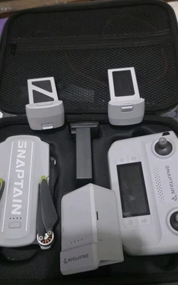 Snaptian Pro 4k Camera Drone with 3 Batteries and Case - Image 1 of 4