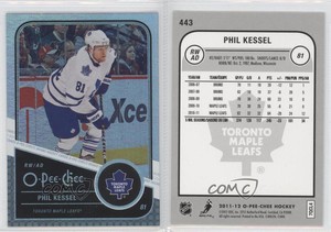 2011-12 O-Pee-Chee Rainbow Foil Phil Kessel #443