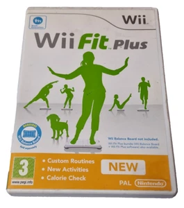 Wii Fit Plus (Nintendo Wii, 2009) PAL Pegi 3+ Nintendo Fit Board Not Included - Imagen 1 de 9