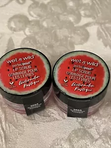 Two (2) Wet n Wild Perfect Pout Lip Scrub, Watermelon 988A, 0.35 oz - Picture 1 of 3