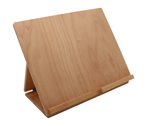Universalhalter aus Buchenholz für Pad, Tablets, Zeitschriften, Keilrahmen uvm. - Bild 1 von 4