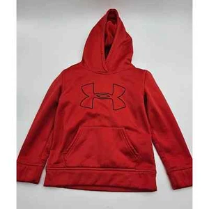 Under Armour Boy's Size 5 Red Hoodie - Picture 1 of 4