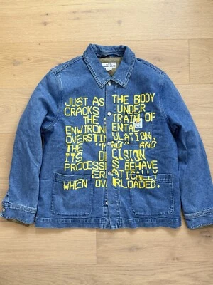 A.P.C Brain Dead Collaboration Denim Jacket Size Men’s XL - Chore Coat w/ Liner - Image 1 of 4