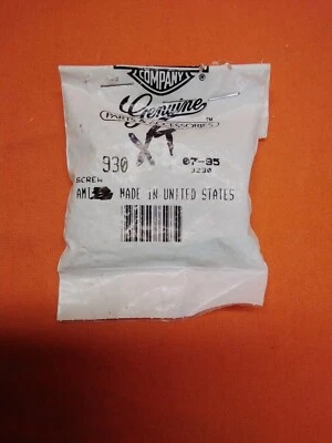 TORNILLO DE RELLENO HARLEY DAVIDSON GENUINO 10-24x1-1/4" (1) 930 Foto 1 de 4