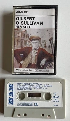 Gilbert O' Sullivan - Himself 1971 Cassette Tape - MAM KMAMC501 Paper Labels - Image 1 of 4