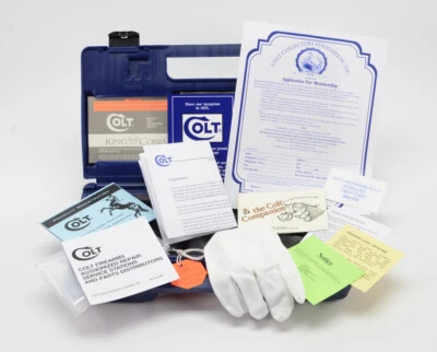 Colt King Cobra Box, OEM Case With 1990 Manual, And Much More! - Image 1 of 4