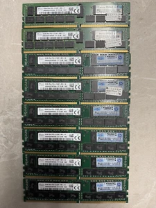 Lot Of 8 HP  32GB 774175-001 752370-091 728629-B21 2Rx4 ECC Reg Server Memory - Picture 1 of 3