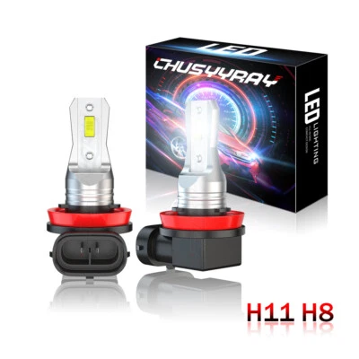 For BMW 320i 328i 330i LED Fog Driving Light H11 6000K White Bright Bulbs - Image 1 of 4