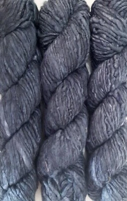 500 Grams Himalaya Recycled Banana Silk Knitting Crochet Yarn Gray Color - Image 1 of 2
