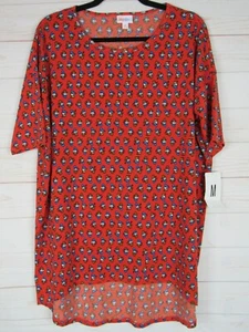 Top para mujer Lularoe Disney Irma rojo con pato Donald talla M nuevo con etiquetas - Imagen 1 de 3