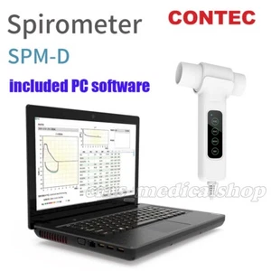 SPM-D Spirometro Digitale FVC MVV VC Portatile Respirazione Polmone Boccaglio Software - Foto 1 di 4