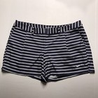 Women’s Nike Golf Blue White Stripe Shorts Size 14