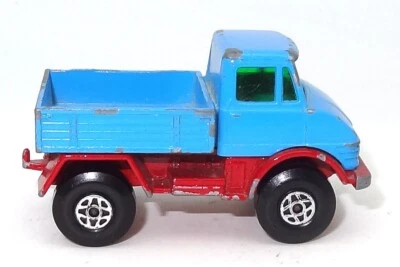 LESNEY MATCHBOX NO. 49 MERCEDES UNIMOG LIGHT TRUCK - SUPERFAST - Image 1 of 3