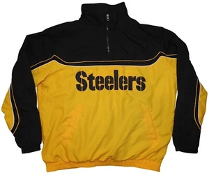 Pittsburgh Steelers Pullover leichte gefütterte Jacke Herren XL - Bild 1 von 8