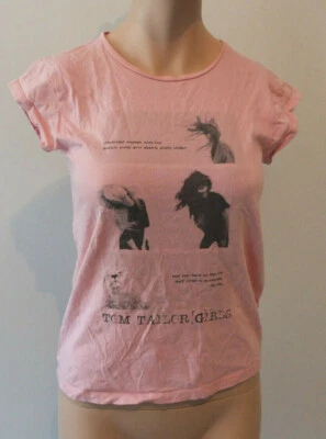 Tom Tailor T-Shirt Size L 164 14 Y. Pink - Image 1 of 4
