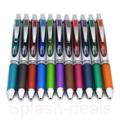 Pentel Energel XM BL77 Gel Pens - 0.7mm Retractable - Liquid Gel Ink Rollerball