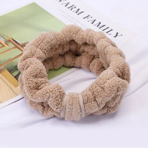 Soft Women Headband for Makeup Cosmetic Facial Shower Spa Elastic Towel HairBand - Bild 1 von 19