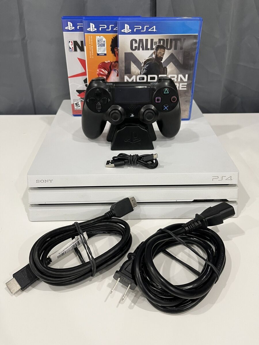 Sony PlayStation 4 Pro White Video Game Consoles for sale - eBay Sony PlayStation 4 Pro White Video Game Consoles for sale - eBay