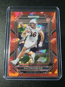 Dalton Kincaid - Prizm Draft Picks 2023 - Buffalo Bills - Red Cracked Ice - RC - Bild 1 von 2