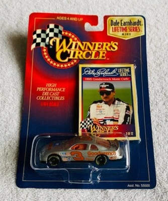 Winner's Circle Дейл Эрнхардт старший 1995 NASCAR Goodwrench серебро 1:64 литой - Изображение 1 из 2
