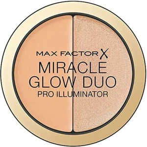 Max Factor Miracle Glow Duo Pro Illuminator, Creamy Highlighter, 20 Medium - Picture 1 of 3