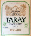 Etichette Vino Spagna Taray Vino De Reserva Rosado Finca La Colonia 78 Labels