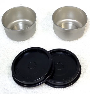 Smidgets Tupperware. Juego de 2 sellos de plata metálica. Raro. ¡Nuevo! - Imagen 1 de 6