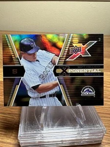 2008 Upper Deck X #X3-MH Matt Holliday Xponential 3 - Picture 1 of 2