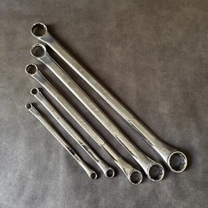 5x SEK 6MM - 23MM METRIC DOUBLE RING 12 POINT SPANNERS WRENCHES JAPAN - Picture 1 of 9