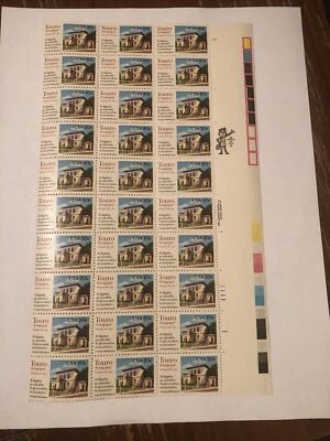 1982 Plate Block of 30 TOURO SYNAGOGUE, 20 cent Stamps, MNH! - Image 1 of 4