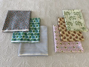6 Pack Pure Cotton Patchwork Quilting Fabrics Floral Total Of 6.47 Metres Square - Picture 1 of 23