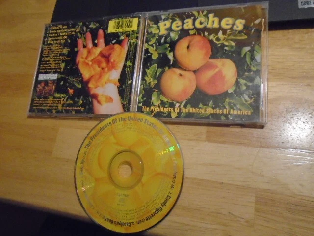 RARE OOP Presidents of the United States America CD Peaches + 4 Chris Ballew '96 Foto 1 de 1