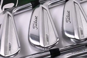 Titleist T100 2023 Irons / 4-9i / X-Flex Project X Rifle Steel Shafts - Picture 1 of 7