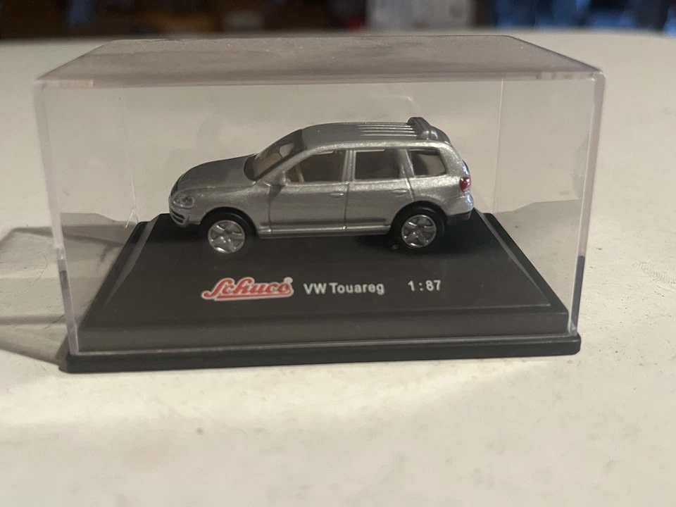 VW TOUAREG Gris  SCHUCO 1/87  ho - Photo 1/1