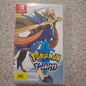 Pokemon Sword Nintendo Switch Case & Artwork Only NO GAME - Picture 1 of 3