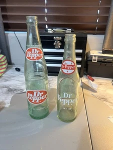 2 Antique Dr Pepper Bottles - Picture 1 of 8