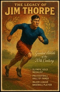 The Legacy of Jim Thorpe Poster - Picture 1 of 12
