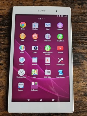 Sony Tablet Xperia Z3 Compact 16GB, Wi-Fi, 8 Zoll - Weiß - Bild 1 von 4