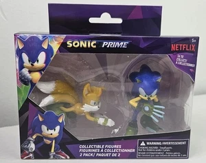 Sonic Prime Personaggi da Collezione, Sonic E Coda Nuovi In Scatola Sigillata - Foto 1 di 5