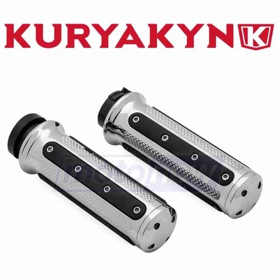 Kuryakyn Heavy TBW Industry Grips for 2018-2020 Harley Davidson FXBRS pp Foto 1 de 4