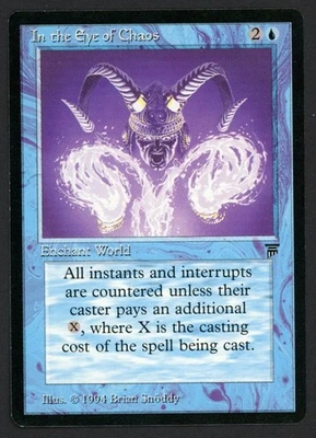 ***English In the Eye of Chaos*** MTG Legends Magic Kid Icarus - Image 1 of 2