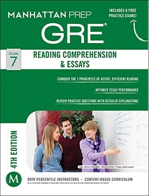 GRE Reading Comprehension & Essays (..., Manhattan Prep - Imagen 1 de 2