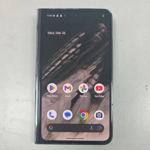 Google Pixel Fold 256GB Black damage screen read Discription 462 - Picture 1 of 7