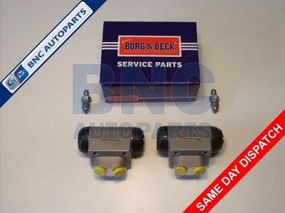 REAR BRAKE WHEEL CYLINDER PAIR for ROVER 25 & 45 - ROVER 200 & 400 - BORG & BECK - Image 1 of 2